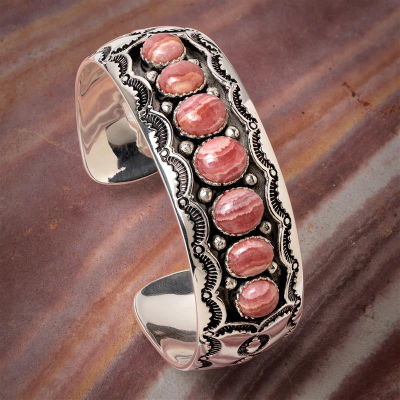 Inca Rose Rhodochrosite Cuff